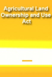 Bulgarian Agricultural Land Ownership and Use Act