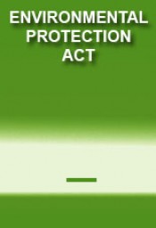 Bulgarian Environmental Protection Act, part 1